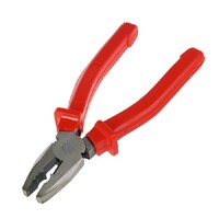 Плоскогубцы комбинированные ЛОМ, шлифованные, пластиковые рукоятки, 200 мм 1532379