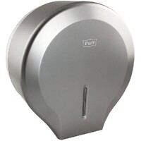 Диспенсер для туалетной бумаги Puff-7130S пластик, ХРОМ, втулка не менее 45мм, диаметр рулона 24см  
