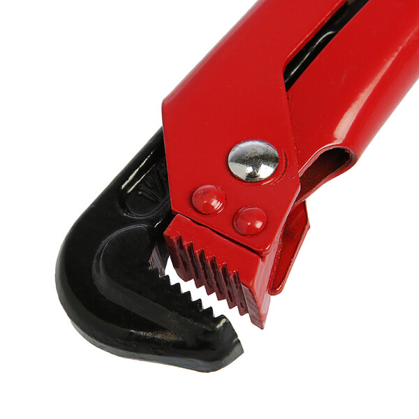 Ключ трубный рычажный ЛОМ, плоский зажим 90°, раскрытие до 35 мм, 1 1/2" 1818313