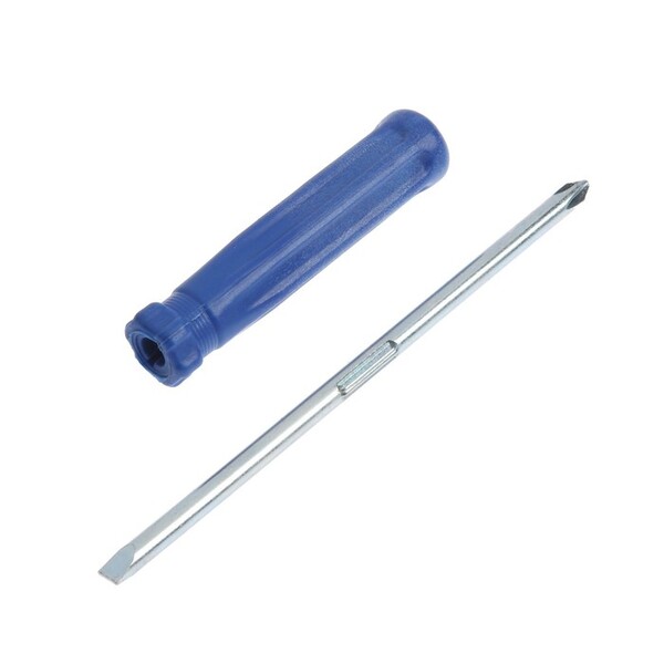 Отвертка комбинированная ТУНДРА, 2 в 1, пластиковая рукоятка, PH2/SL6 x 75 мм 2502542
