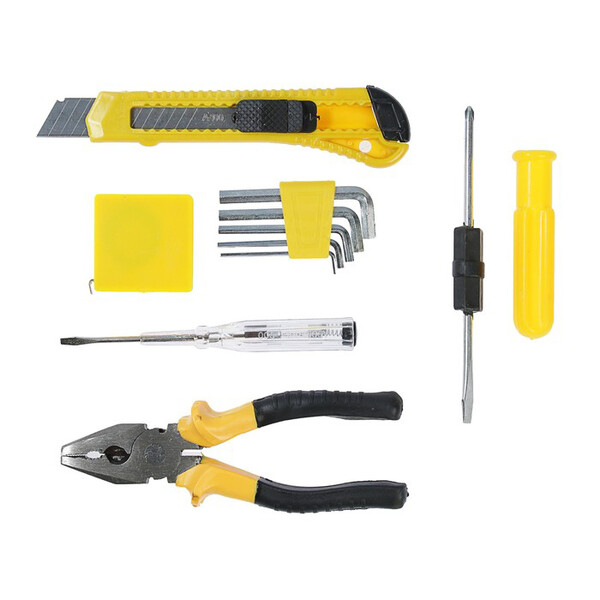 Набор инструментов в кейсе ЛОМ, универсальный, 11 предметов 1935469