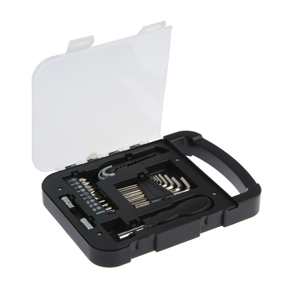 Набор инструментов ТУНДРА, пластиковый кейс, 22 предмета 6967237