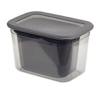 Набор ёмкостей для продуктов РЕСПЕКТ (0,8л+1,3л+2,3л) графитовый ("М-пластика") (М 1265)
