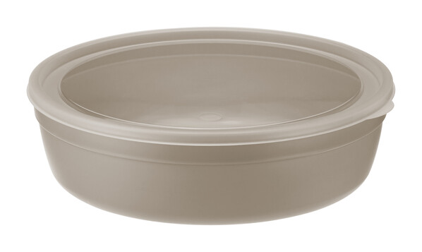 Миска 2,8 л с крышкой цв.микс (М-Пластика) (М1303)