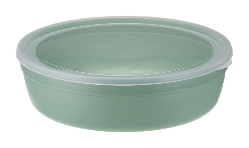 Миска 2,8 л с крышкой цв.микс (М-Пластика) (М1303)