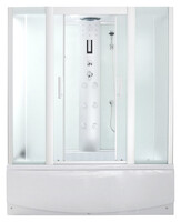 Душевой бокс  ER4515TP-C3-RUS	 1480*800*2150см,зад.стенка мат.стекло мат 4 мм выс. под.г/м проф.хром. 4 к. ER4515TP-C3-RUS