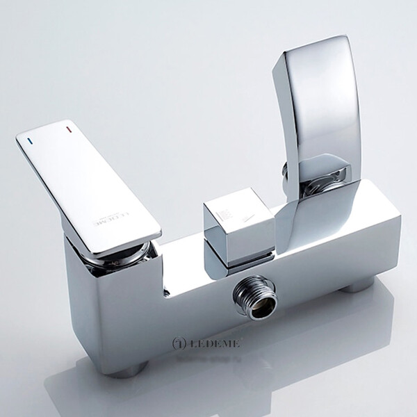 2478 Душевая система LEDEME со смесителем и тропическим душем d-35