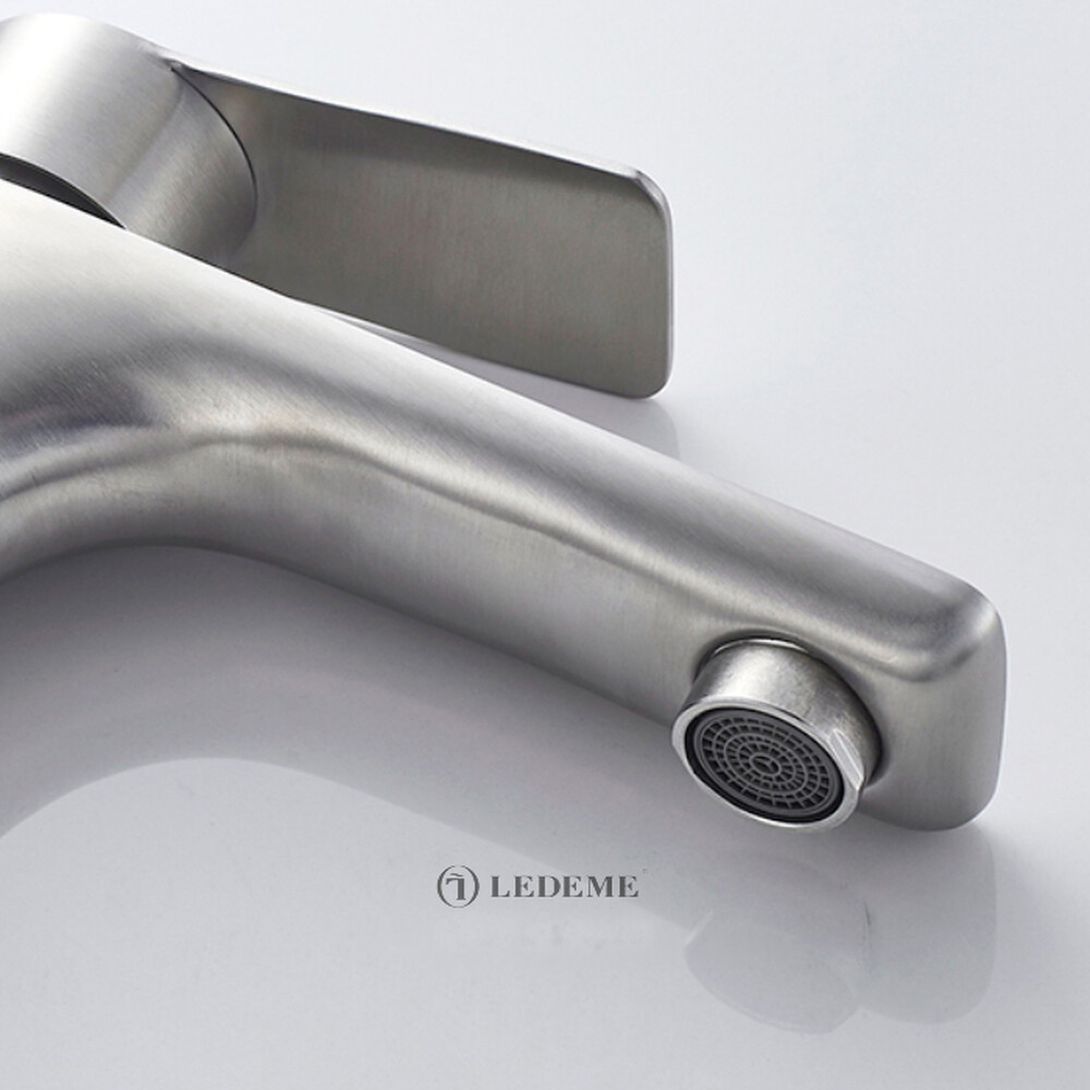 71018 Смеситель Тюльпан LEDEME НЕРЖАВЕЙКА