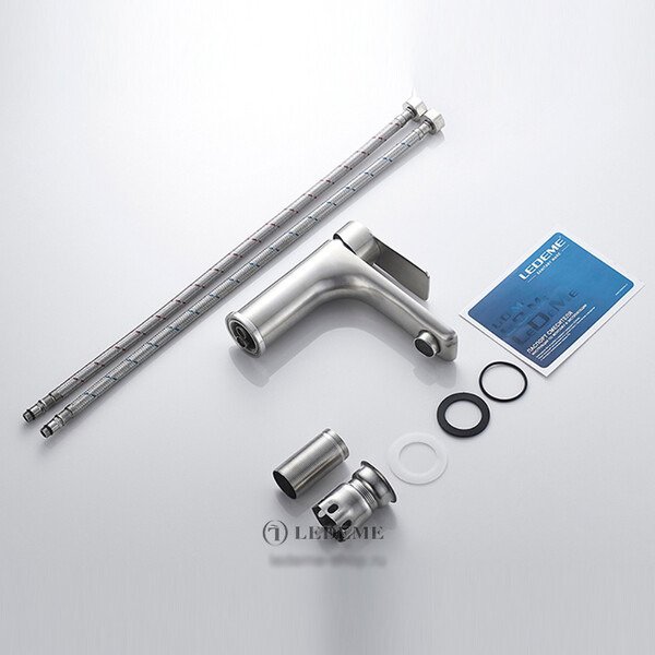 71018 Смеситель Тюльпан LEDEME НЕРЖАВЕЙКА