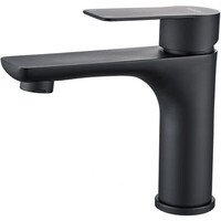 71018B Смеситель Тюльпан LEDEME НЕРЖАВЕЙКА (черный)