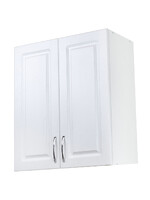 Шкаф для посуды 60 (под сушку) Ясень Белый фасад МДФ SANTREK HOME