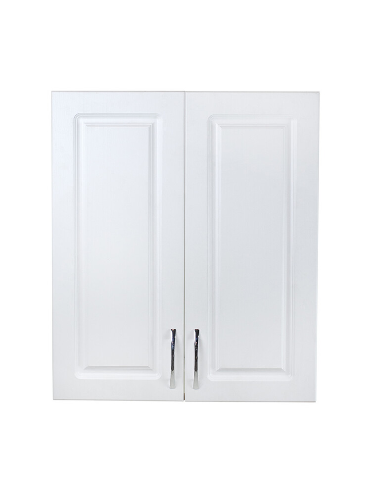 Шкаф для посуды 80 (под сушку) Ясень Белый фасад МДФ SANTREK HOME