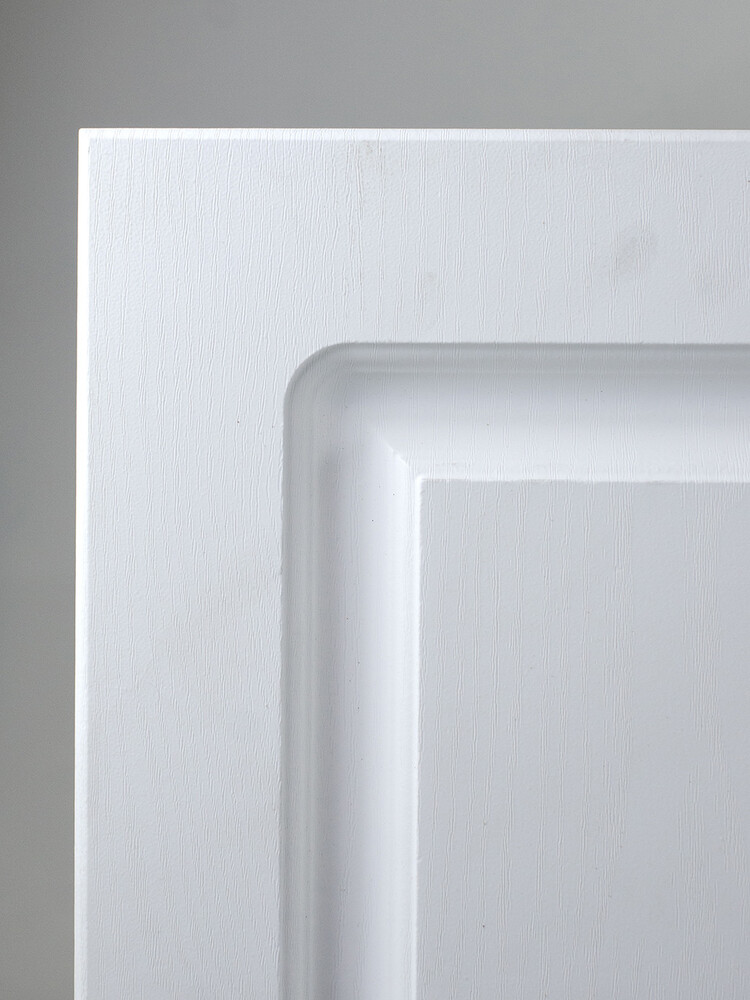 Шкаф горизонтальный над вытяжкой 60 Ясень Белый фасад МДФ SANTREK HOME