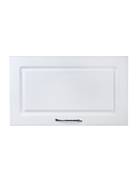 Шкаф горизонтальный над вытяжкой 60 Ясень Белый фасад МДФ SANTREK HOME