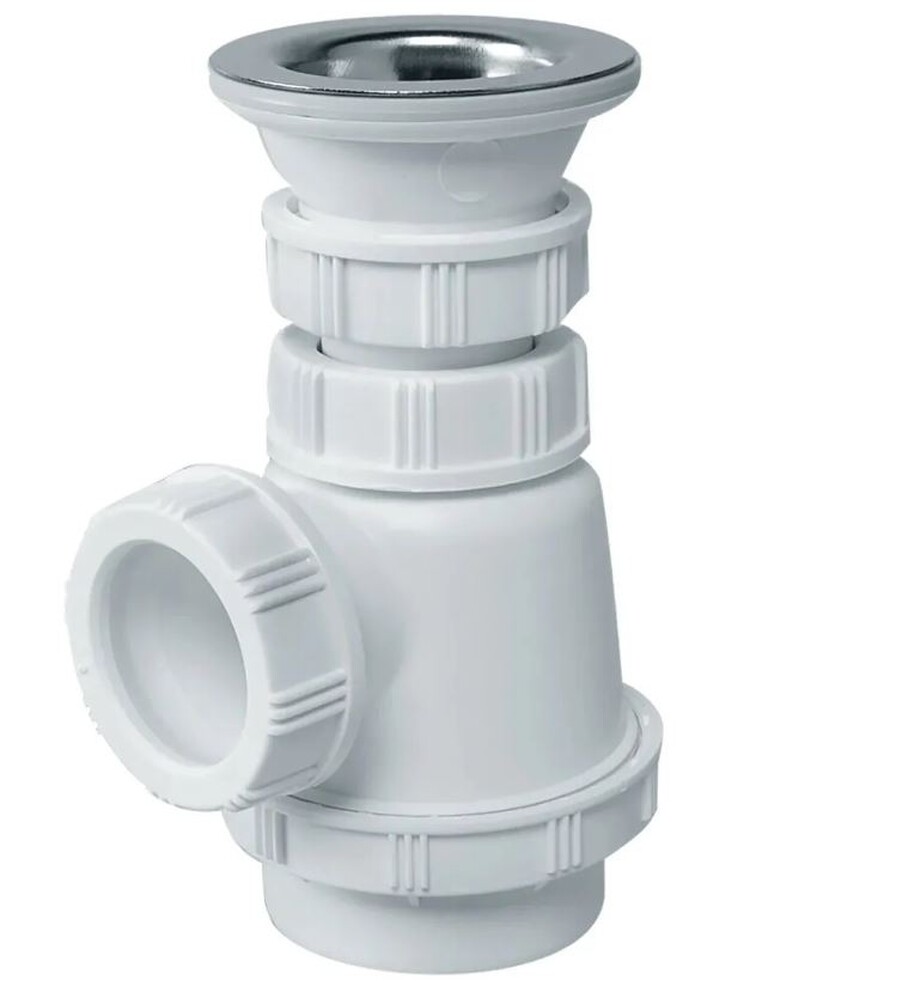 ВП 5059 Сифон 1 1/4 * 32 мм с выпуском для биде и умывальников