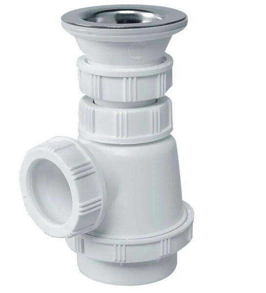 ВП 5059 Сифон 1 1/4 * 32 мм с выпуском для биде и умывальников