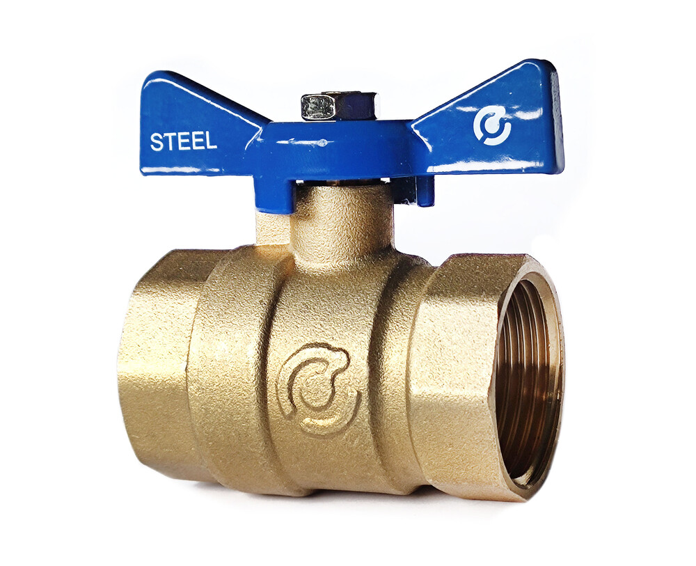 Кран вода SANTREK AQUA Steel 1/2" г/г баб. АКЦИЯ!!!