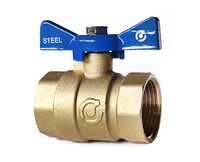 Кран вода SANTREK AQUA Steel 1/2" г/г баб. АКЦИЯ!!!