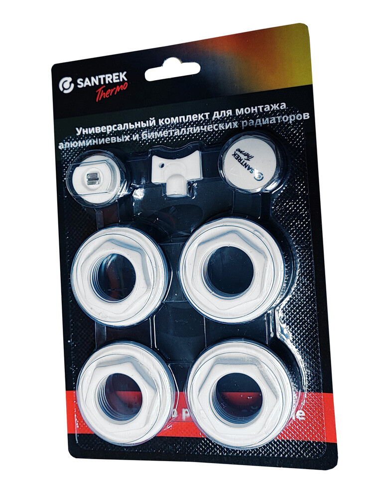 Комплект для радиатора 1/2" без кронштейнов SANTREK THERMO