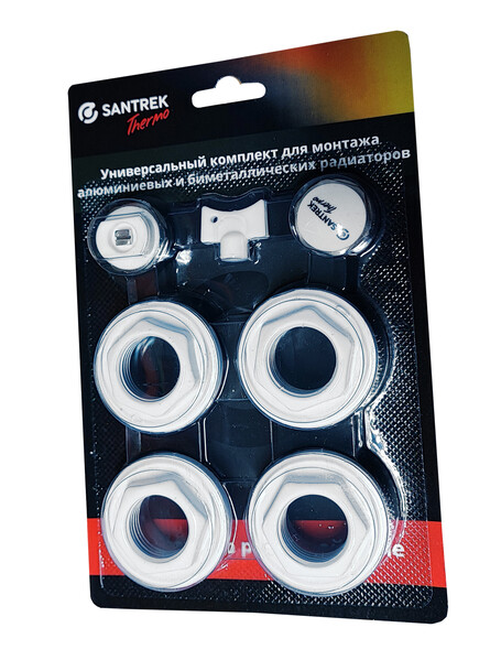 Комплект для радиатора 3/4" без кронштейнов SANTREK THERMO