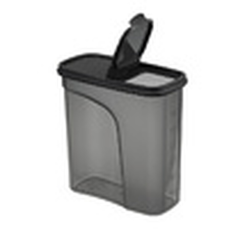 Емкость для сыпучих продуктов БЕСТ 2 л Графитовый ("М-пластика") (М 1256)