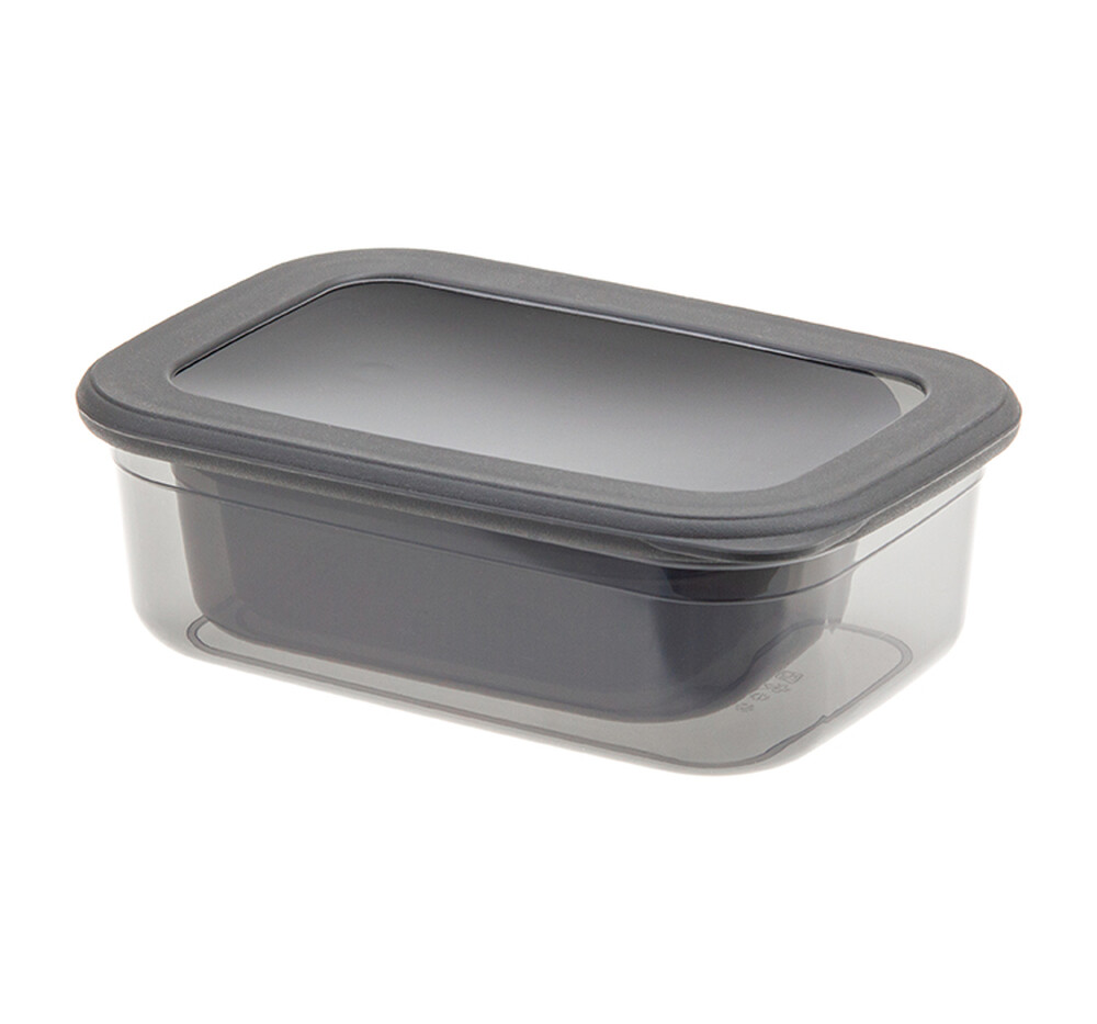 Набор ёмкостей для продуктов РЕСПЕКТ (0,4л+0,7л+1,2л) графитовый ("М-пластика") (М 1264)