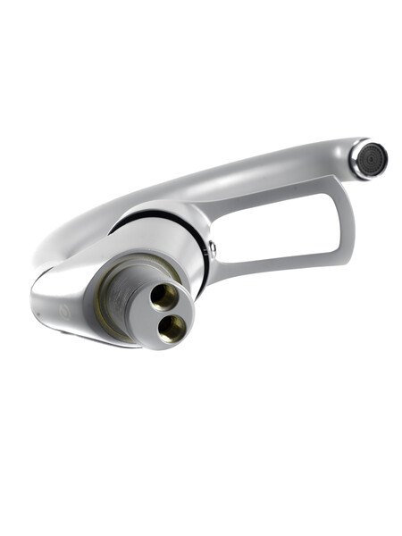 Смеситель Кухня SANTREK AQUA-1021 "PRESTIGE" (SAP-1021)  шар. d-40 Макси, Серый