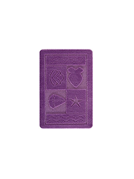 Коврик д/ванны 1 предм. ZALEL 60*100- сиреневый Турция