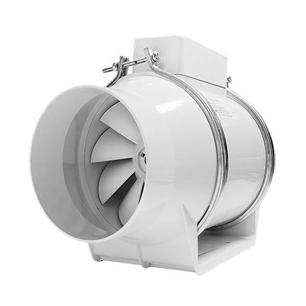 Вентилятор DOSPEL TURBO 100 (канальный, двухскор, расход воздуха 160 - 180 м3, подшип) (007-0405)