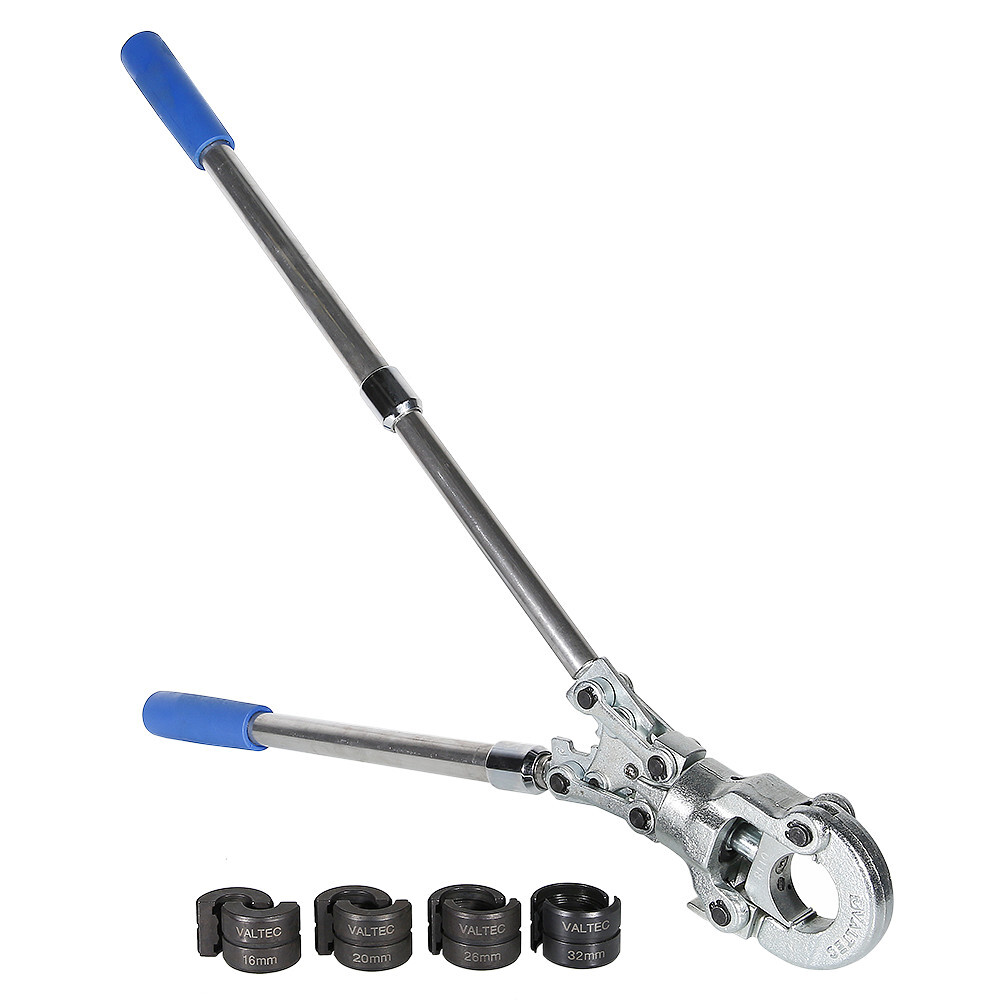 Пресс-инструмент ручной VALTEC с компл. насадок 16-20-26-32 стандарт ТН (VTm.293.0.160032)