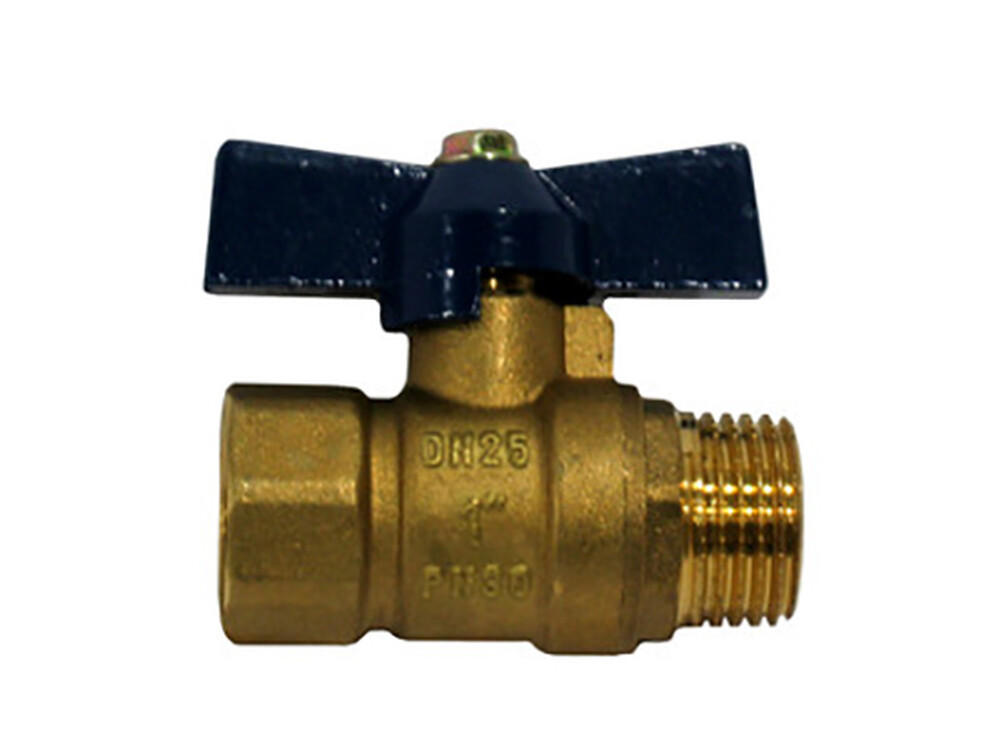 Кран вода Rm-Light 1" г/г баб.лат. Ду25 Ру30 (11Б27п1)