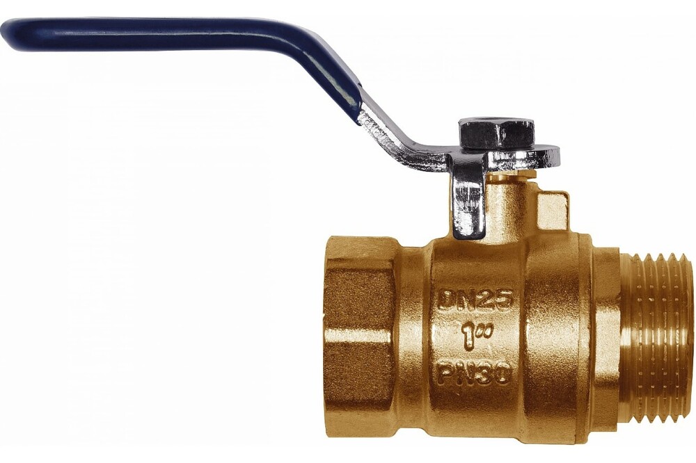 Кран вода Rm-Light 1" г/ш руч.лат. Ду25 Ру30 (11Б27п1)