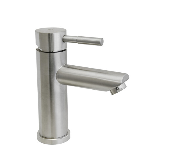 Смеситель Тюльпан SANTREK AQUA-910 "INOX"  шар. d-35 нерж