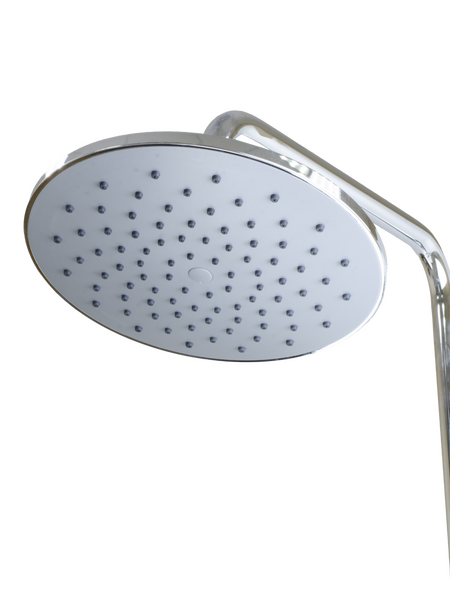 Душевая система SANTREK AQUA-1225 "PRESTIGE" (SAP-1225)  шар. d-35 с верхним душем и смесителем (хром)