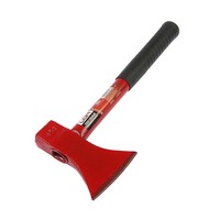 Топор кованый ЛОМ, металлическая обрезиненная рукоятка, 800 г 2679418