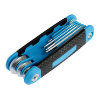 Набор ключей имбусовых складных ТУНДРА, с шаром, 1.5 - 8 мм, 8 шт. 2541506