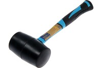 Киянка ТУНДРА, фиберглассовая рукоятка, черная резина, 450 г 881755