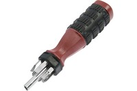 Отвертка с набором бит ЛОМ, 7 предметов, 125 мм 2296291