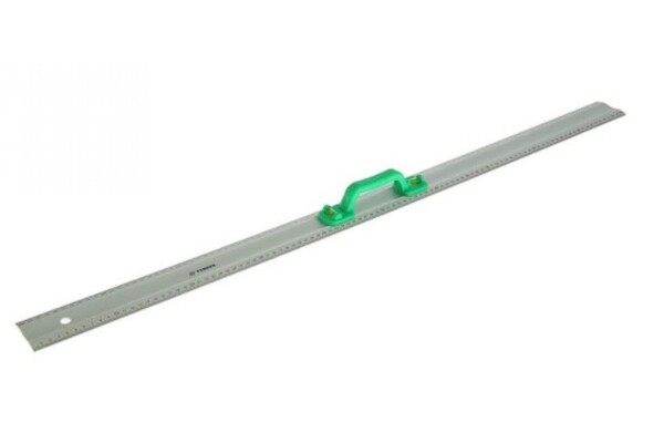 Линейка-уровень ТУНДРА, металлическая, пластиковая ручка, 2 глазка, 1000 мм 1550252