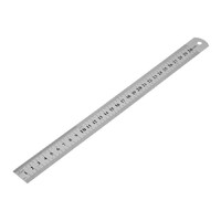 Линейка измерительная ТУНДРА, металлическая, шкала вытравлена, 300 мм 1112955