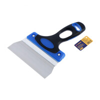 Шпатель фасадный ТУНДРА, 150 мм, нержавеющая сталь, двухкомпонентная рукоятка 3246335