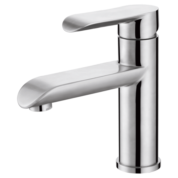 F610601 Смеситель д/умыв. Paola Hi-tech нерж.сталь, однорычажный, САТИН, литой излив MLN ***