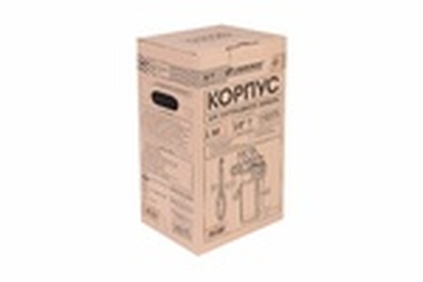 Корпус ДЖИЛЕКС для картриджного фильтра 1М Т (торцевое подключение, внутр. резьба, Slim Line 10'') 9094