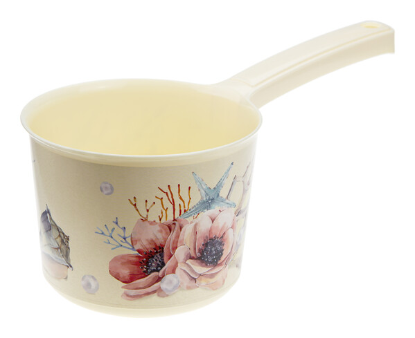 Ковш 1,5 л ДЕКО каменная роза ("М-пластика") (М 1218)