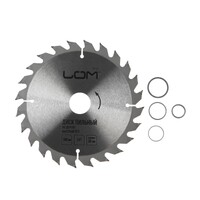 Диск пильный по дереву ЛОМ, быстрый рез, 180 х 30 мм (кольца на 20, 16), 24 зуба 1857938