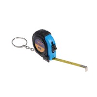 Рулетка-брелок ТУНДРА, обрезиненный корпус, 1 м х 6 мм 3295780