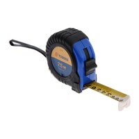 Рулетка ТУНДРА, обрезиненный корпус, 7.5 м х 25 мм 881703