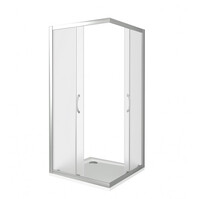 Душ.ограждение GOOD DOOR LATTE CR- 120-90-G-WE стекло ГРЕЙП 5мм (без поддона и автослива)