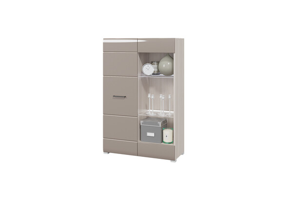 КОРПУС Стеллаж "Ненси " (ясень шимо) (3 места)