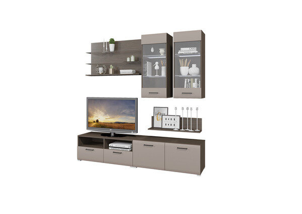 ФАСАД Гостиная "Ненси - 3" (капучино) (2 места)